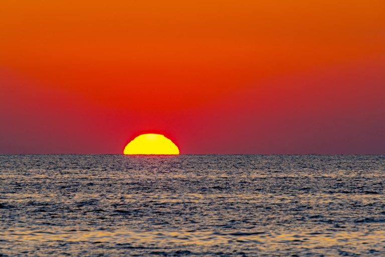 sunset over Lake Michigan Brad Reed