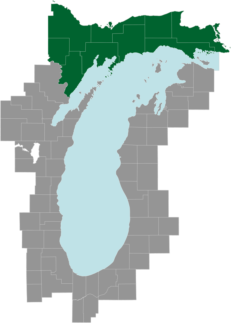 Upper Peninsula Michigan Region Lake Michigan Destinations