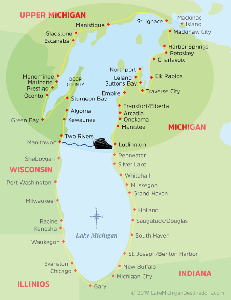 lake michigan circle tour from chicago