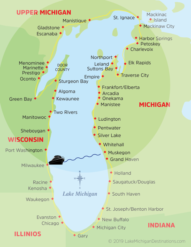 lake michigan circle tour from chicago