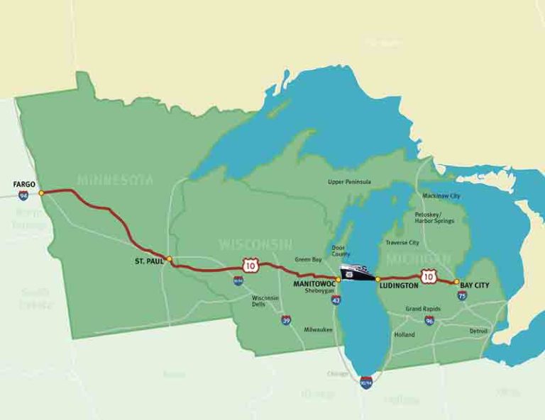 Highway US-10 | Lake Michigan Destinations